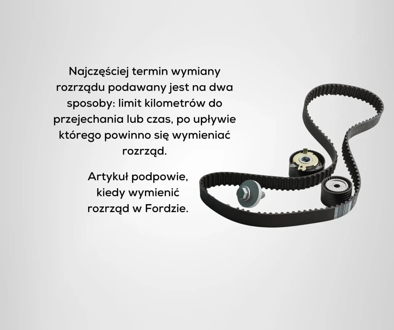 Co ile wymiana rozrządu ford focus 1.6 benzyna? Koszty i zalecenia