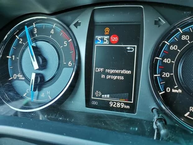 Jakie obroty silnika zapewniają skuteczne wypalanie DPF?