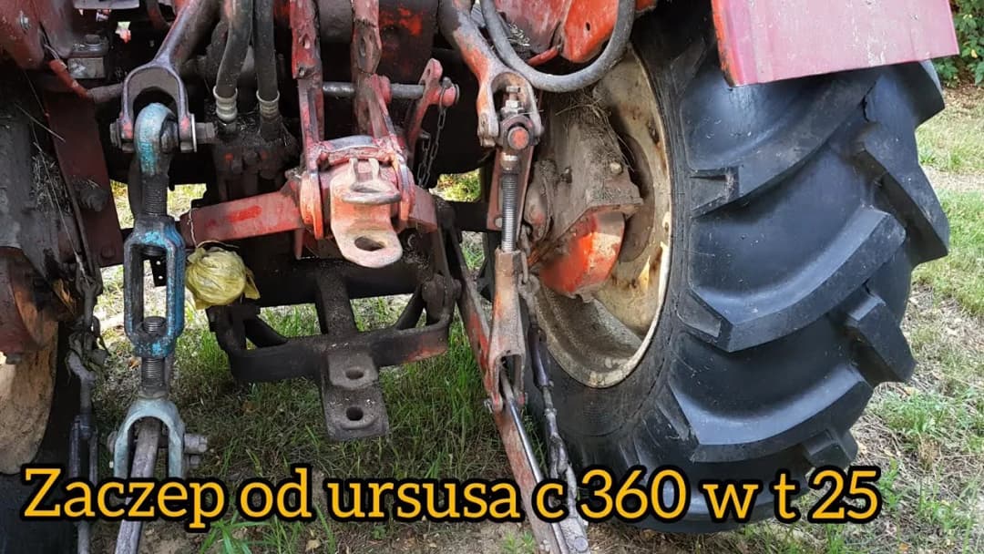 Jak można zrobić zaczep tylny do ciągnika T-25 ruskiego bez problemów